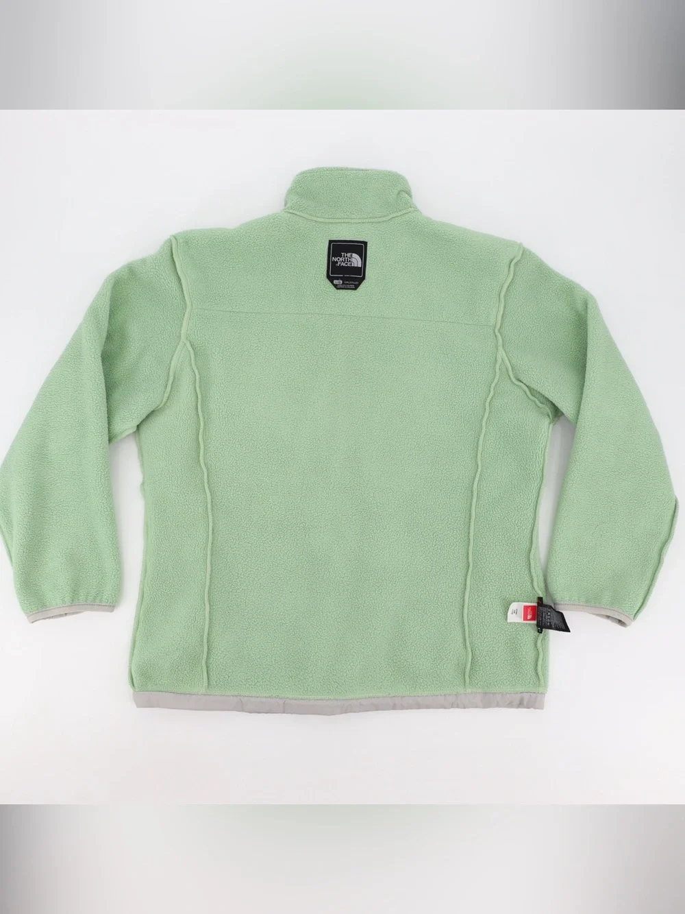 The North Face Large Youth Girls Denali Fleece Jacket Green Pre-Owned